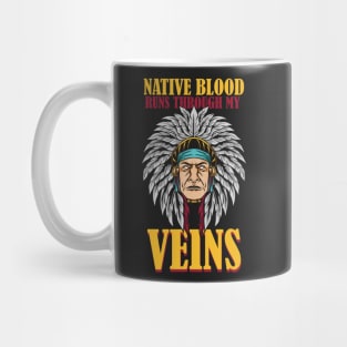 NATIVE AMERICAN: Native Blood Mug